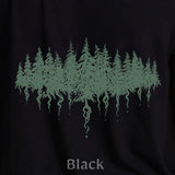 Organic Bamboo T-shirt BigFoot in Forest