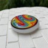 Rainbow WigWag Pendant