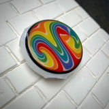 Rainbow WigWag Pendant