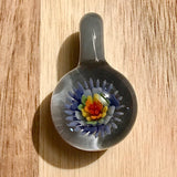 Portland Gray Flower Pendant