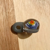 Portland Gray Flower Pendant